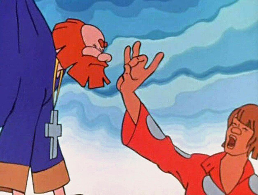 «Сказка о Попе и его работнике Балде» (1973), режиссёр И. Ковалевская.