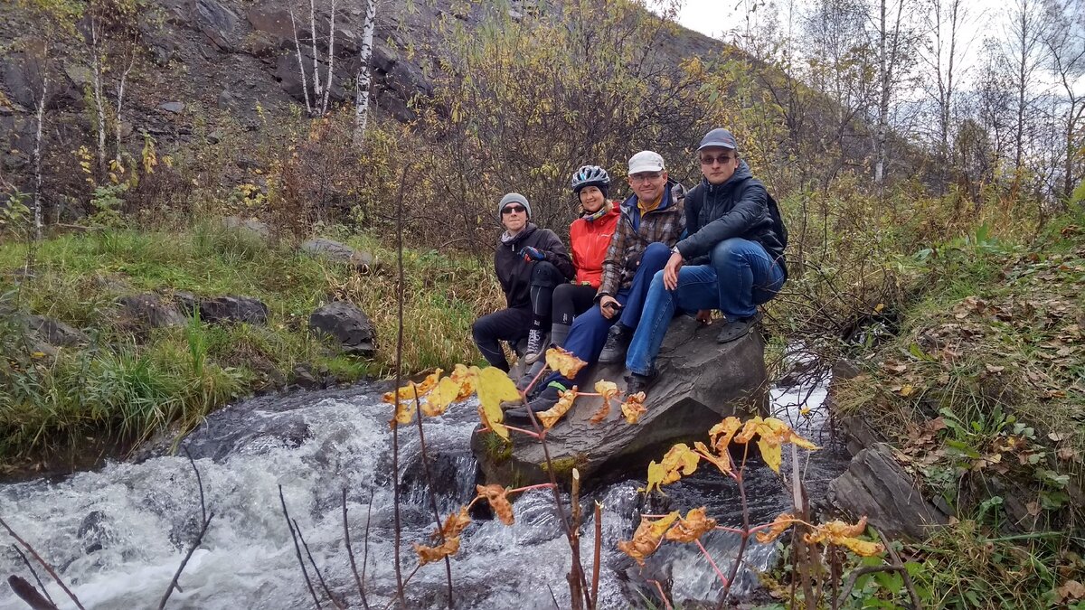 Водопад рядом с п.Рассвет