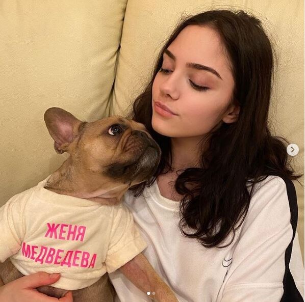 Скриншот из Instagram Евгении Медведевой. 