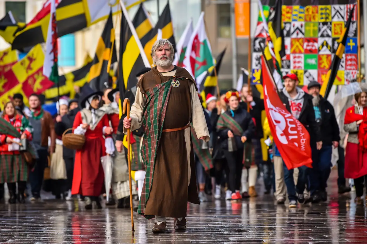 В 1980 году в уэльсе проходил 35. День Святого Давида St. David’s Day. St. David»s Day – день Святого Дэвида (1 марта). Праздник Святого Давида в Уэльсе. St David's Day в Великобритании.