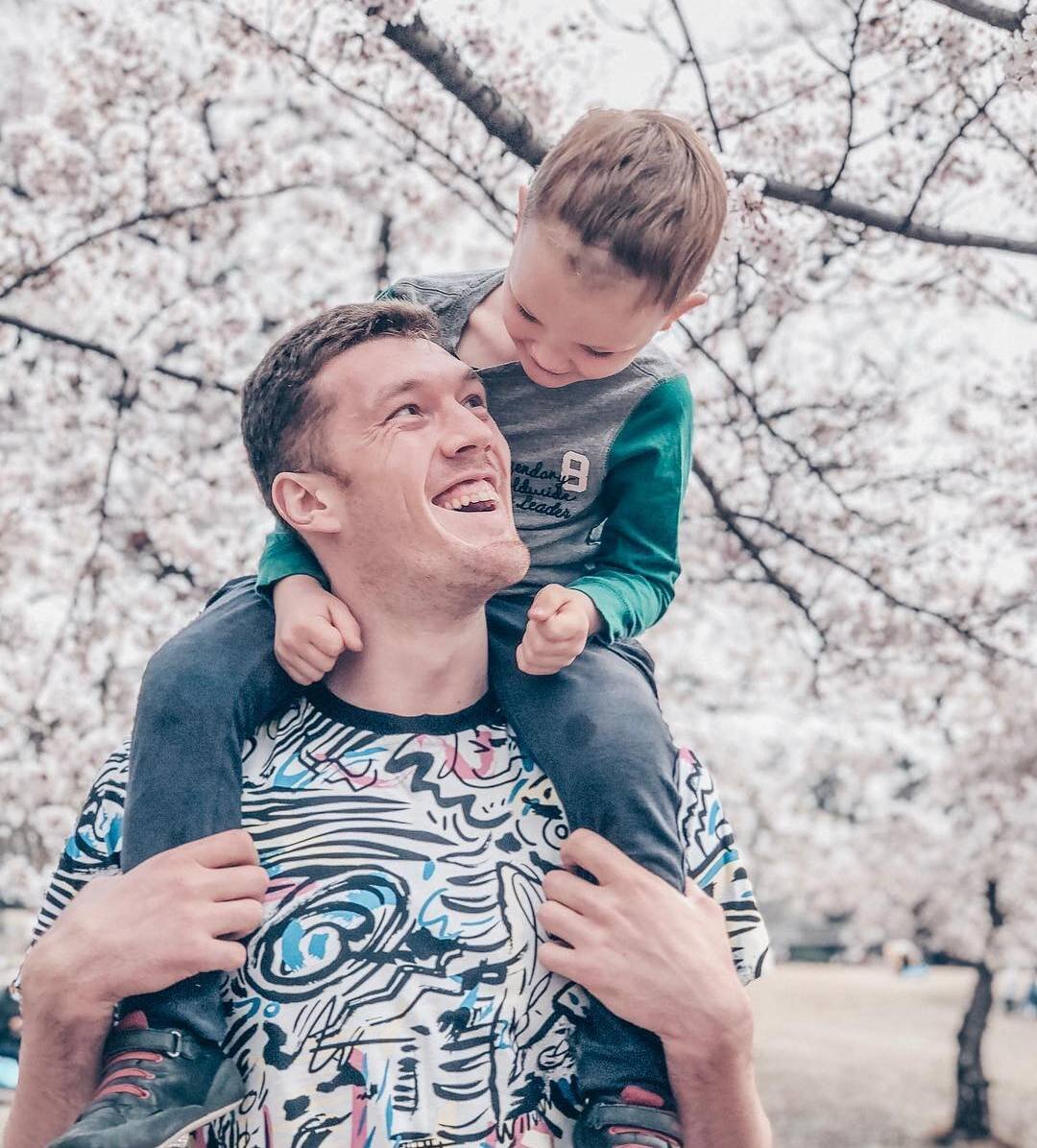 Дмитрий Мусэрский с сыном © instagram.com/dmitriy_muserskiy