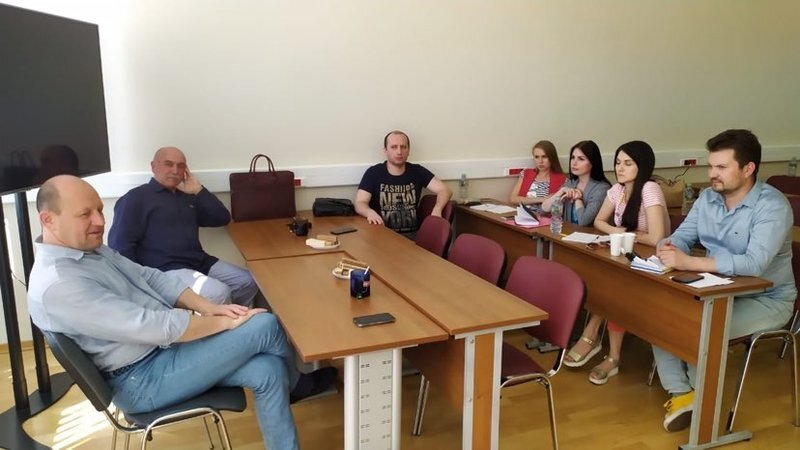 Занятие во ВГИКе
Фото: Олеся Корепанова