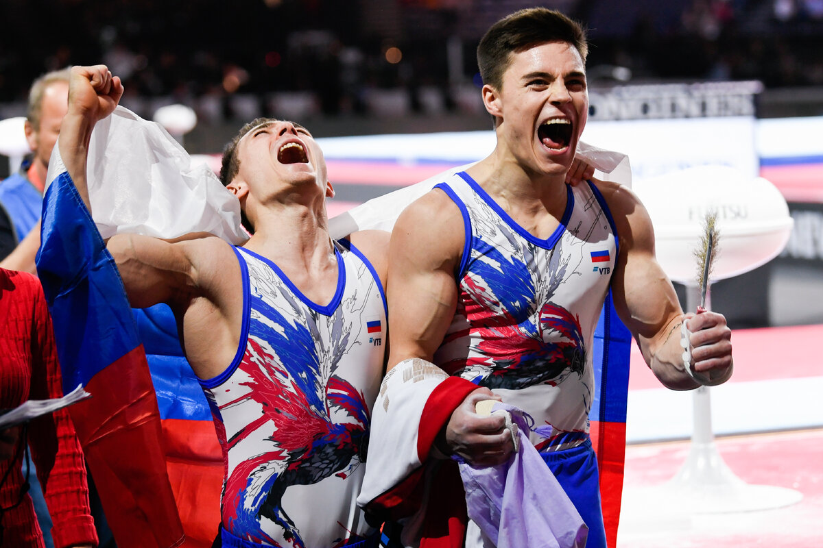 Давид Белявский и Никита Нагорный - олимпийские чемпионы по спортивной гимнастике в Токио 2020
