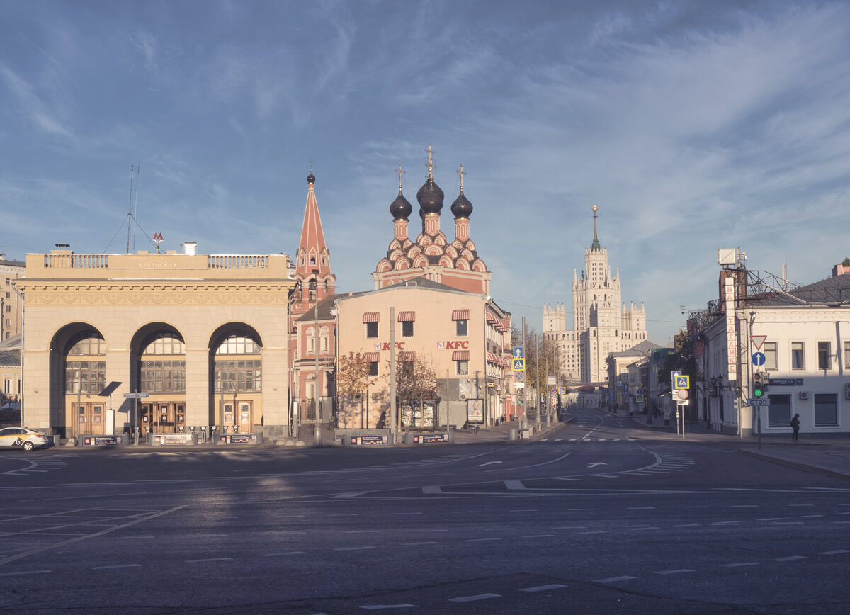 Таганский район Москвы - настоящая шкатулка древностей.  Фото автора