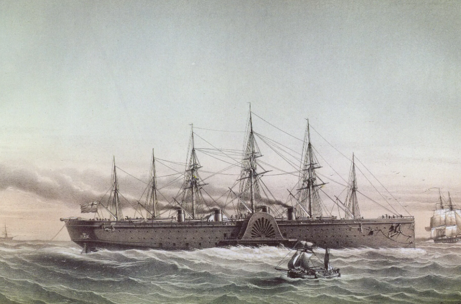 Грейт Истерн корабль. Британский пароход Грейт Истерн. Судно Левиафан Грейт Истерн. Английские пароходы 19 века. Грейт истерн