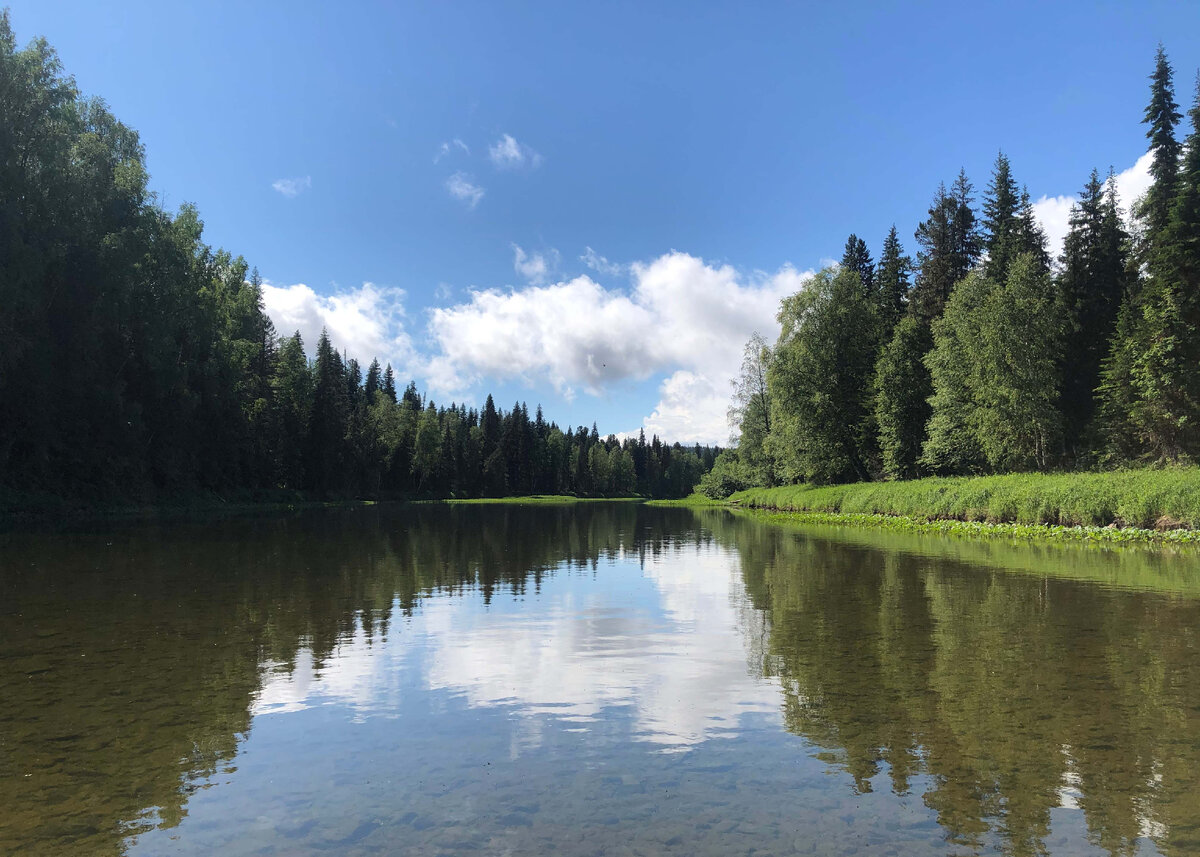 Берёзовая – полёт в метре над дном