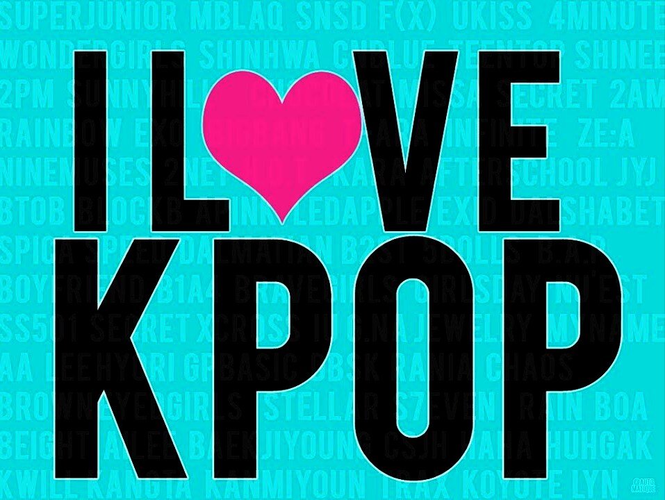 I love k pop картинки