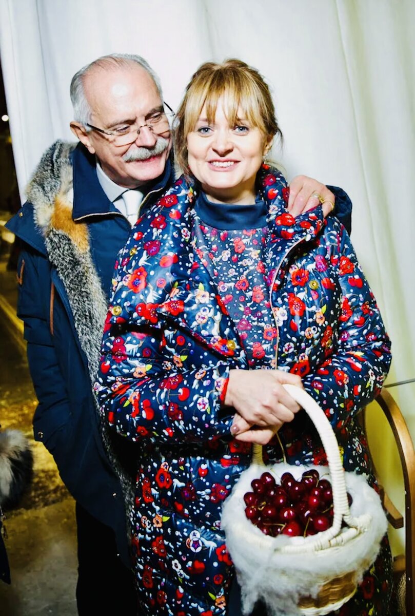 Никита Михалков и Анна Михалкова 