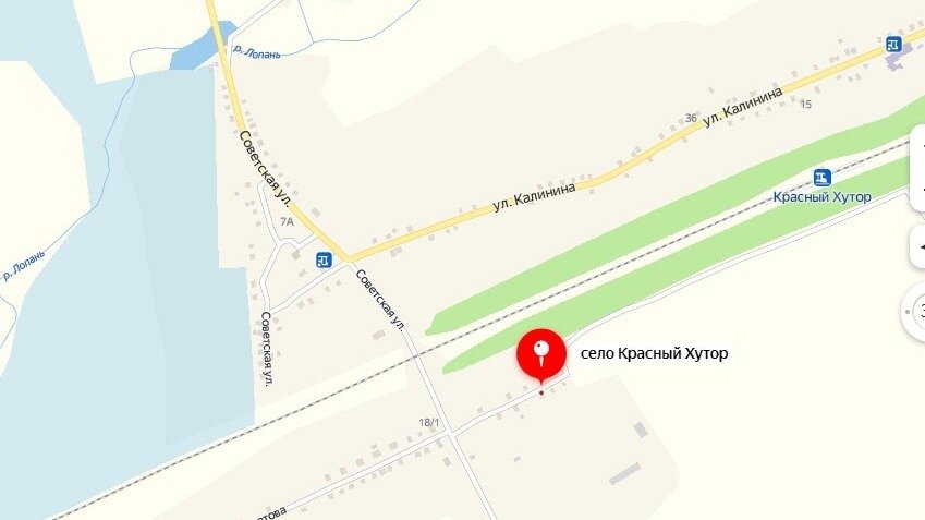 Селе красный хутор