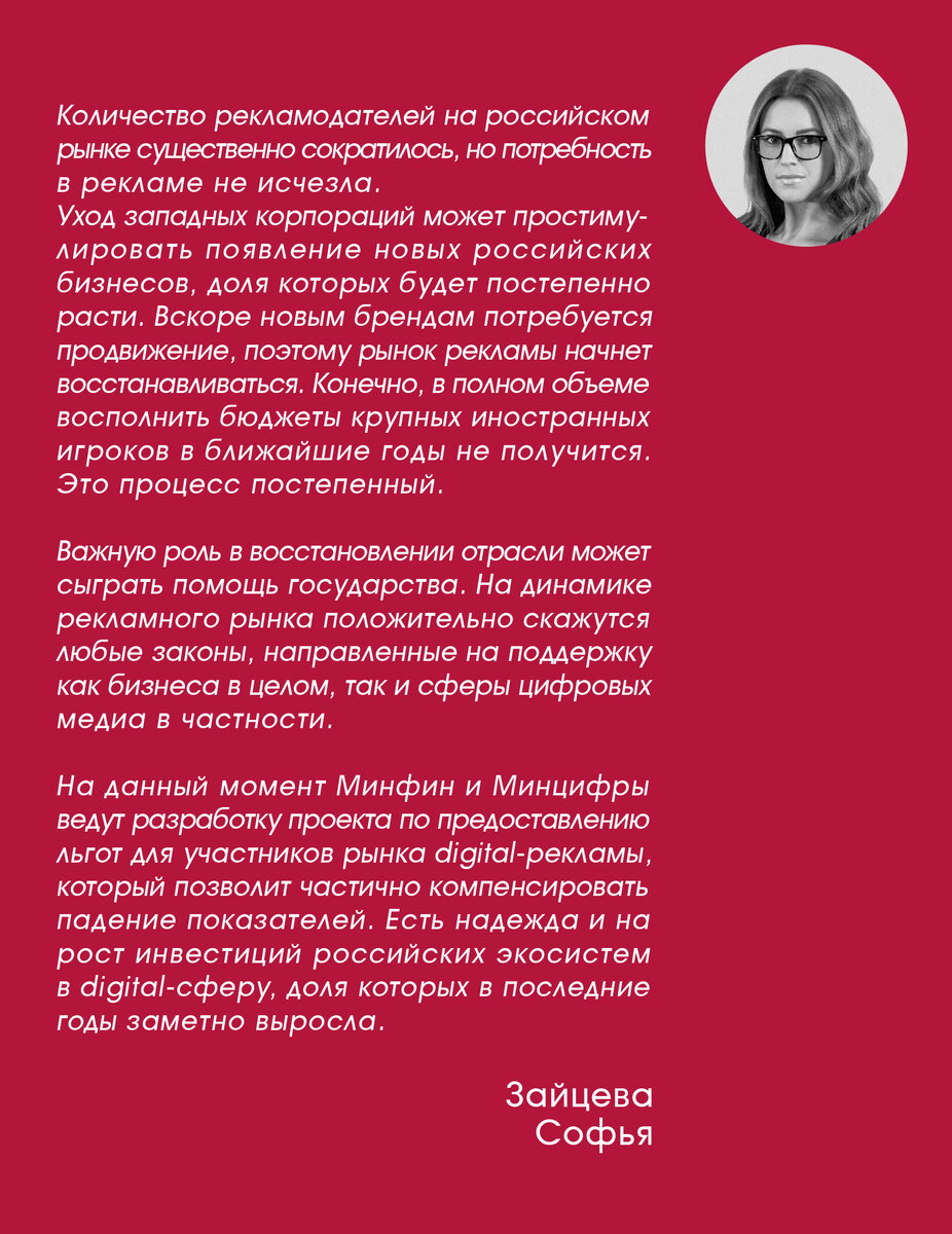 Крутой поворот: что будет с рынком интернет-рекламы? | Атлант Оценка | Дзен