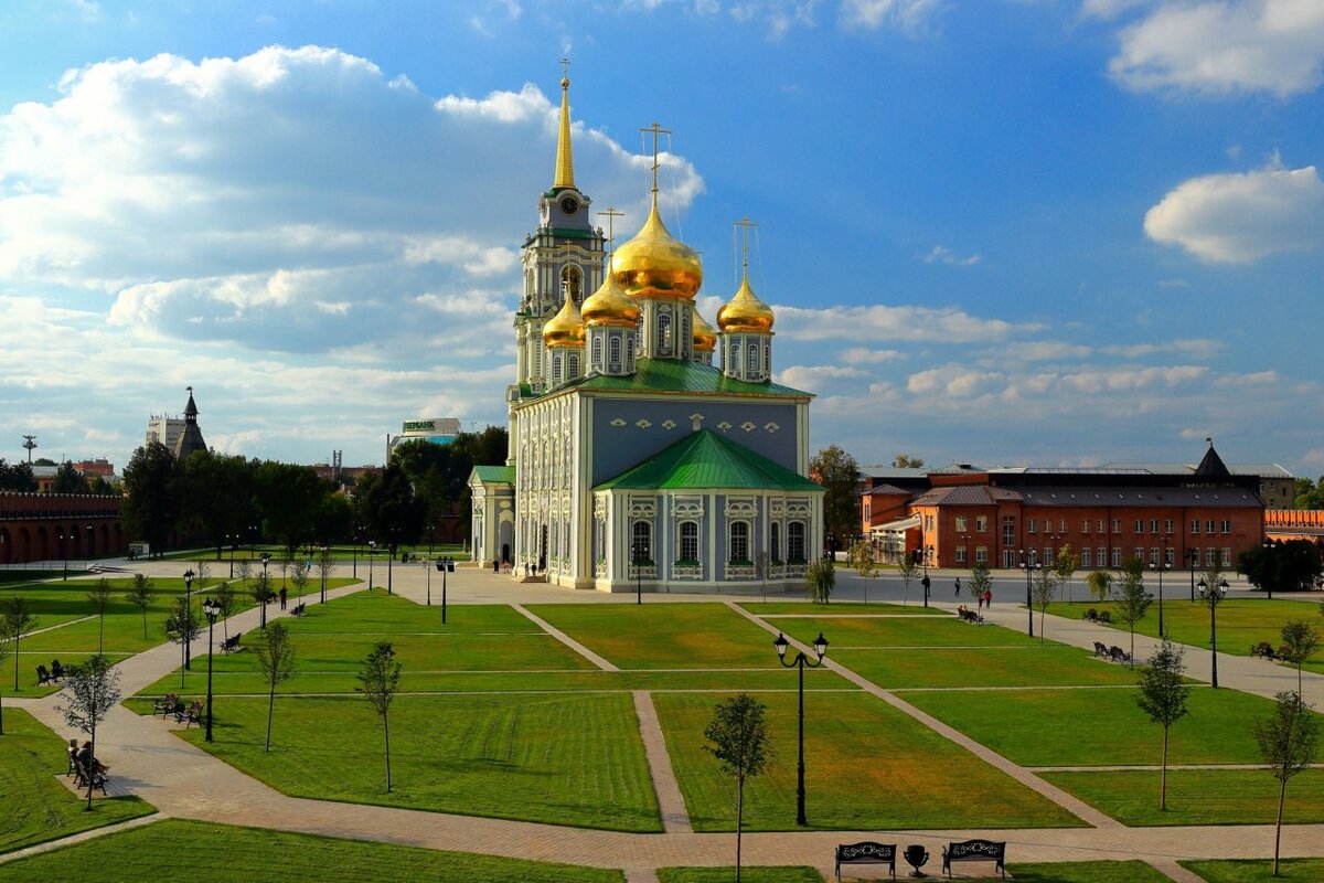 внутри успенский собор тульского кремля