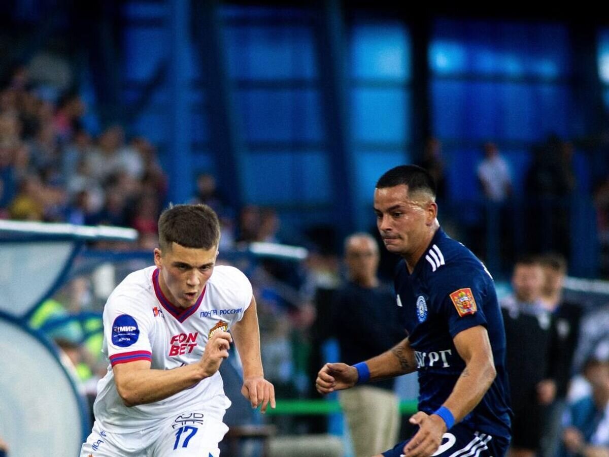    Игровой момент в матче "Оренбург" - ЦСКА© пресс-служба клуба ПФК ЦСКА