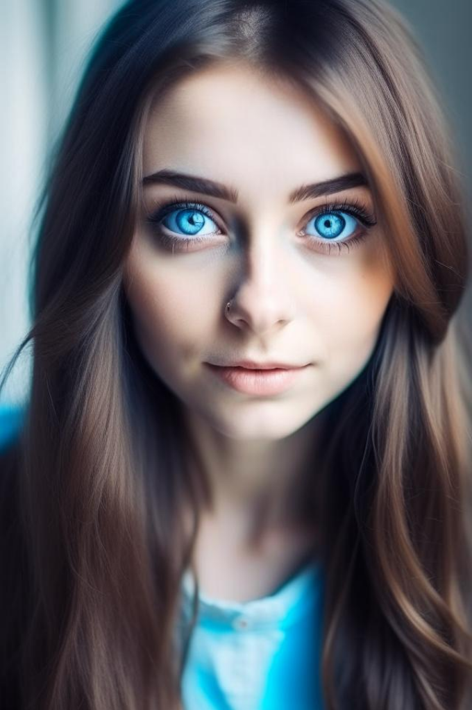 Симпатичная девушка Женя