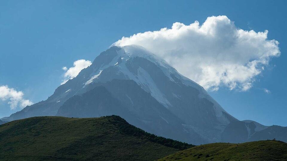 Казбек гора знаменитость