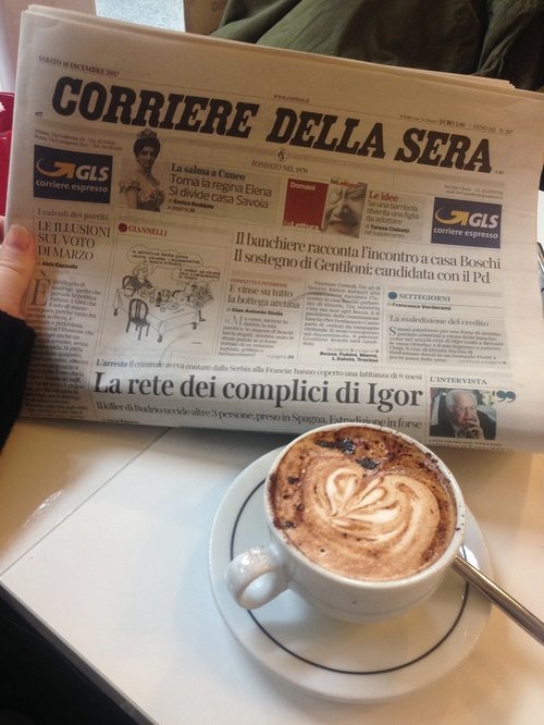 Так выглядит идеальное утро в Милане