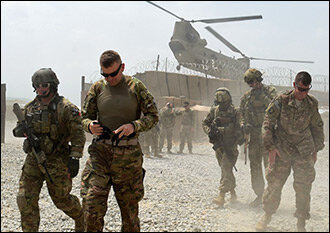 Американские солдаты в Афганистане. Фото с сайта Marines.mil 
