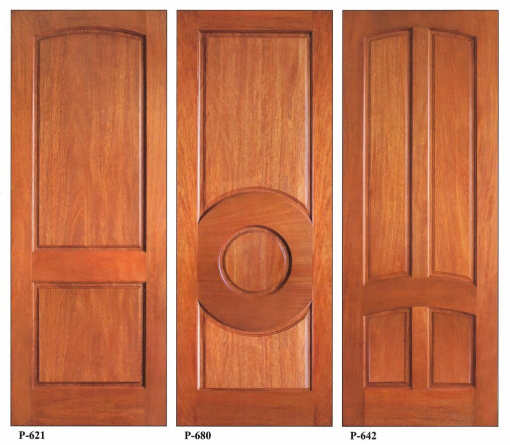 филенчатые двери - схема, фото, конструкция