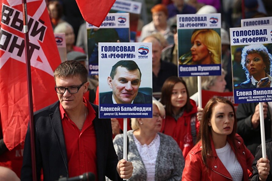 Позорный полк в Екатеринбурге. Позорный полк Путина. Марш позора. КПРФ позор.