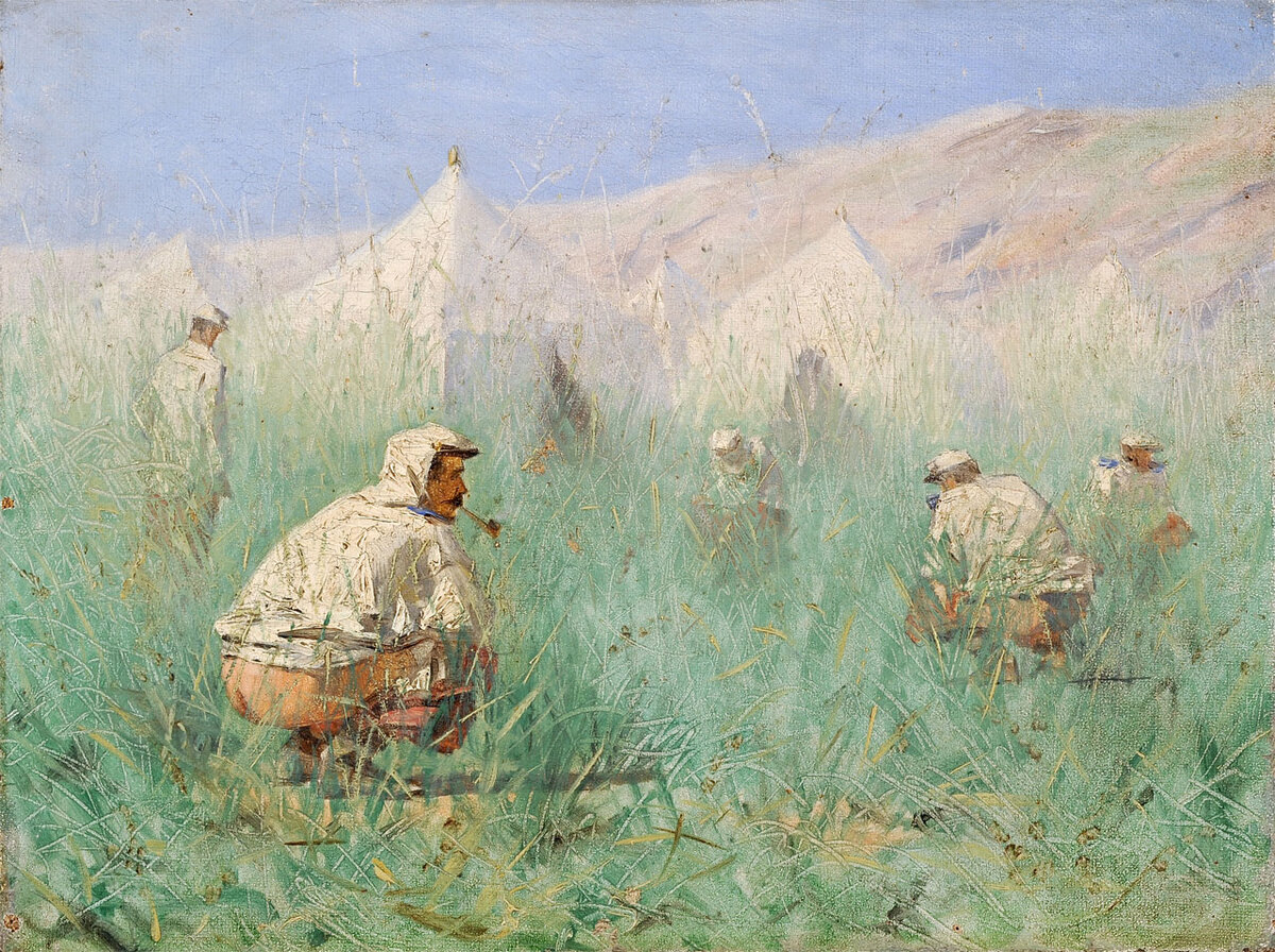 Русский лагерь в Туркестане