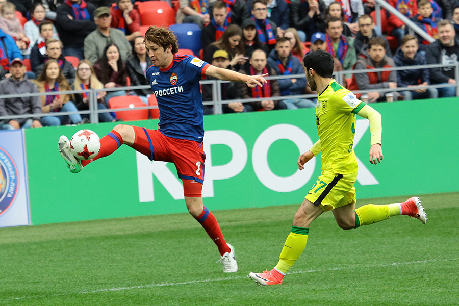 Марио Фернандес - один из лидеров ЦСКА