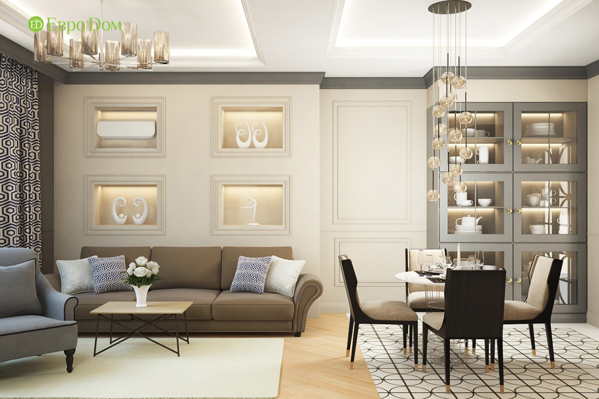 На фото: Современный европейский интерьер