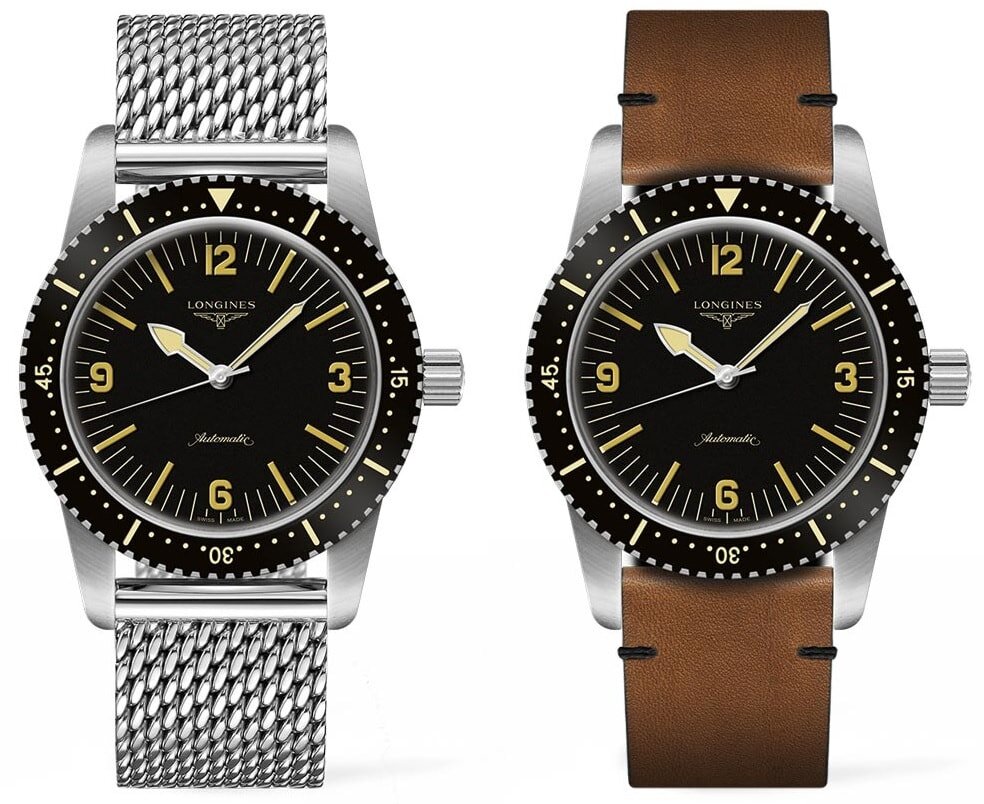 Longines Skin Diver. Longines Skin Diver watch. Longines Skin Diver l2.822.4.56.2. Longines Миланский браслет.