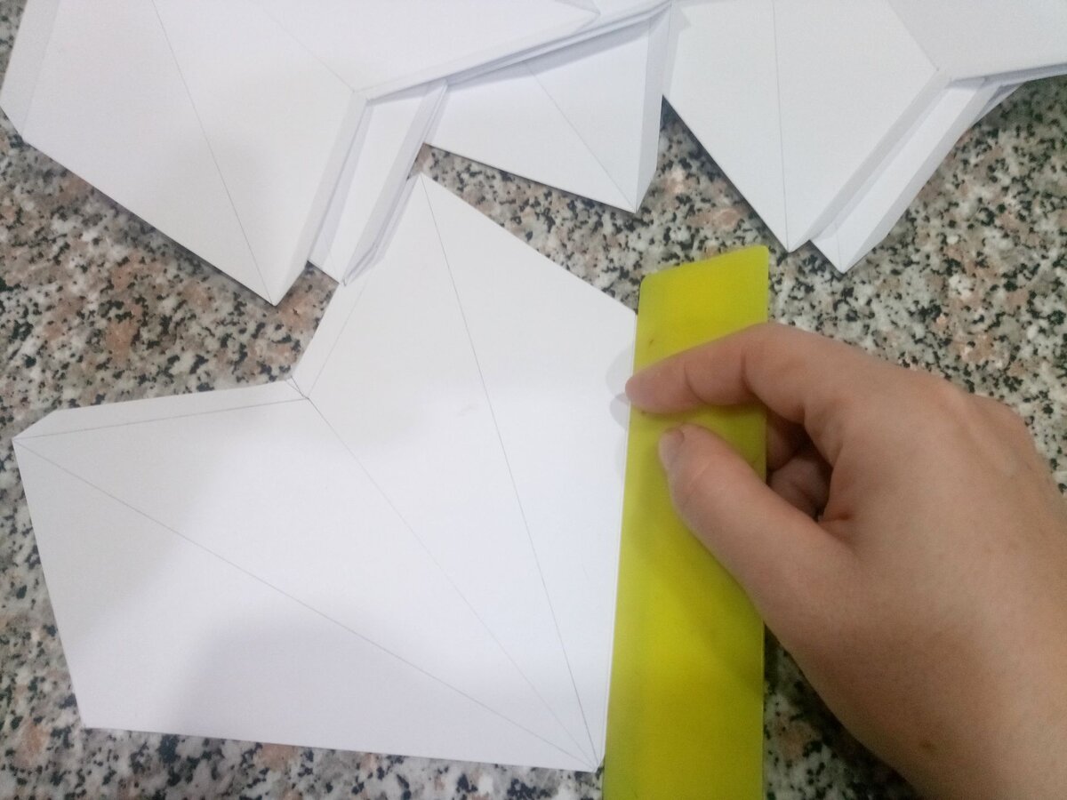 Объемная звезда из бумаги | Листочек