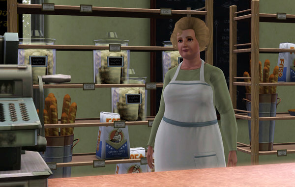 Картинка сделана мною в игре The Sims 3