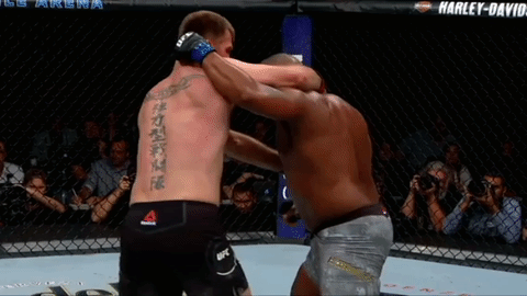 Нокаутирующий удар Daniel Cormier vs. Stipe Miocic