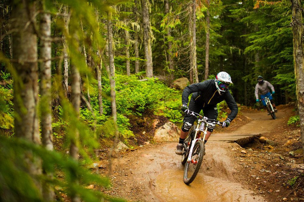 Вело лес. Whistler Bike Park Trails. Горный велосипед в лесу. Гонки на велосипедах в лесу. Покатушки на велосипеде по лесу.