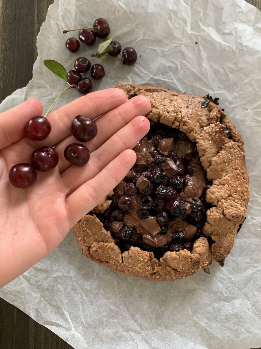 Готовый пирог. Фото - Сладкий Персик