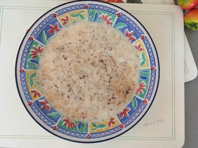 Овсянка готова к дегустации