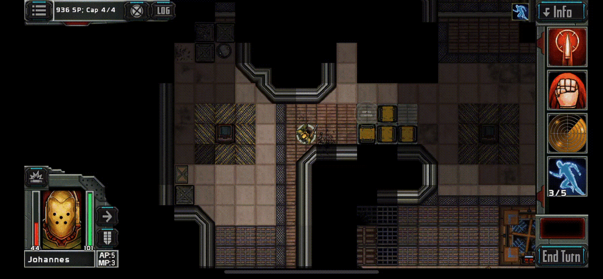Геймплей мобильной игры Templar Battleforce (выполнение задания) (Gif-анимация)
