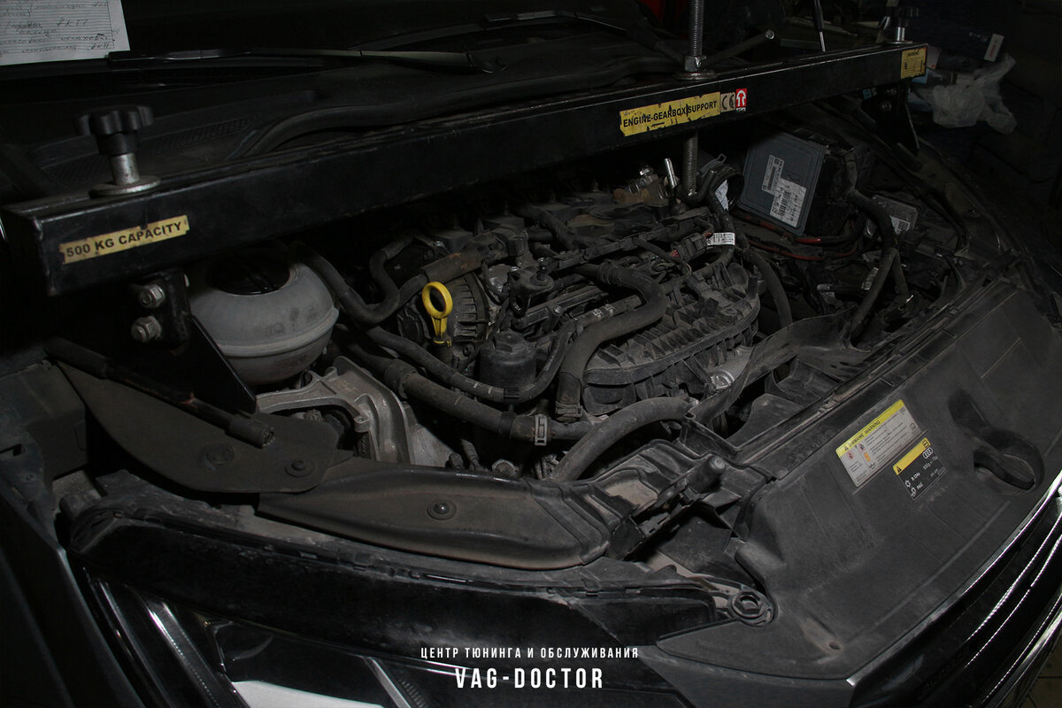 Процесс снятия КПП DSG6 DQ250 MQB