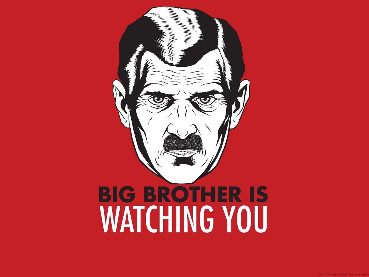Знаменитый Большой Брат из "1984"