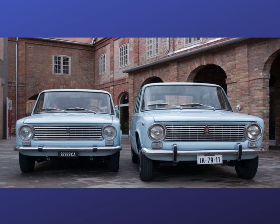 Фиат - 124 и ВАЗ - 2101