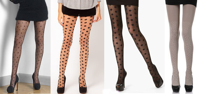 1. ТЕЛЕСНЫЕ КАПРОНОВЫЕ КОЛГОТКИ! 
- Никакого блеска, только матовые.
Телесные колготы предназначены для того, чтоб эмитировать эффект голых ног, тогда зачем блеск?

- Чем тоньше ткань на платье, тем тоньше колготы.

- Из обуви лучше выбрать туфли, только если у них закрытый нос.
Под босоножки- это ТАБУ.

Кстати, если что, открою секрет, под туфли с открытым носком придуманы колготы с открытыми пальцами, но помните, только матовые и не более 20 den.

Конечно, при большом желании вы можете носить телесные колготы и зимой, но
1. "Голые ноги" в холодную погоду смотрятся очень странно — окружающие не восторгаются вашей закалкой, а начинают переживать за ваше здоровье
2. Светлый кусок между юбкой и сапогами разрежет вам ногу и укоротит.