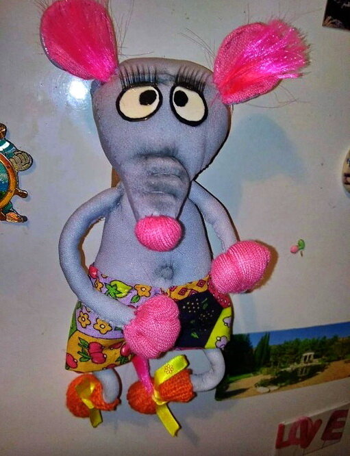 Фото 1. Гламурная мышь