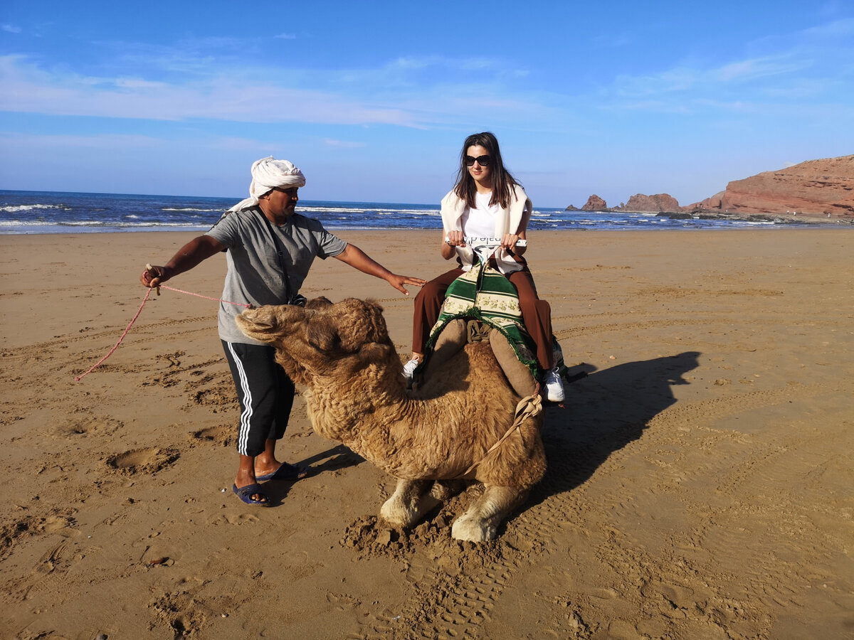 Один из красивейших пляжей в Марокко, про который не знают многие туристы.