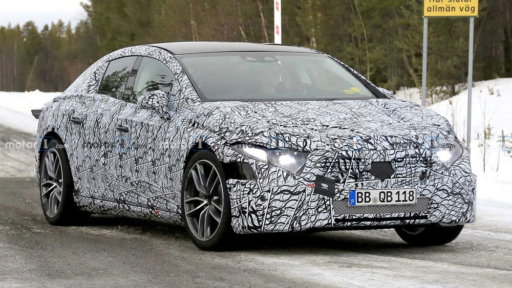 Полностью электрический новый Mercedes-Benz EQE, фото из О.И.