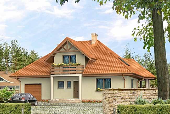 Польский проект дома Boston.