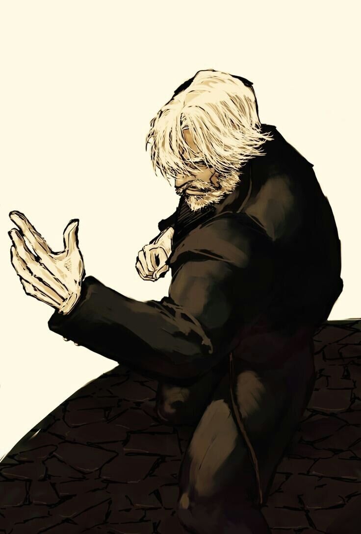 Боевая стойка Себас Тиана из аниме "Повелитель"
Источник: https://www.pinterest.co.uk