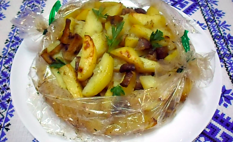 КАРТОШКА в РУКАВЕ - вкуснейший ужин без хлопот