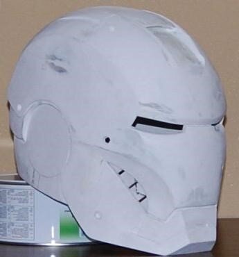 Сборная бумажная модель Mark 5 Iron Man Helmet