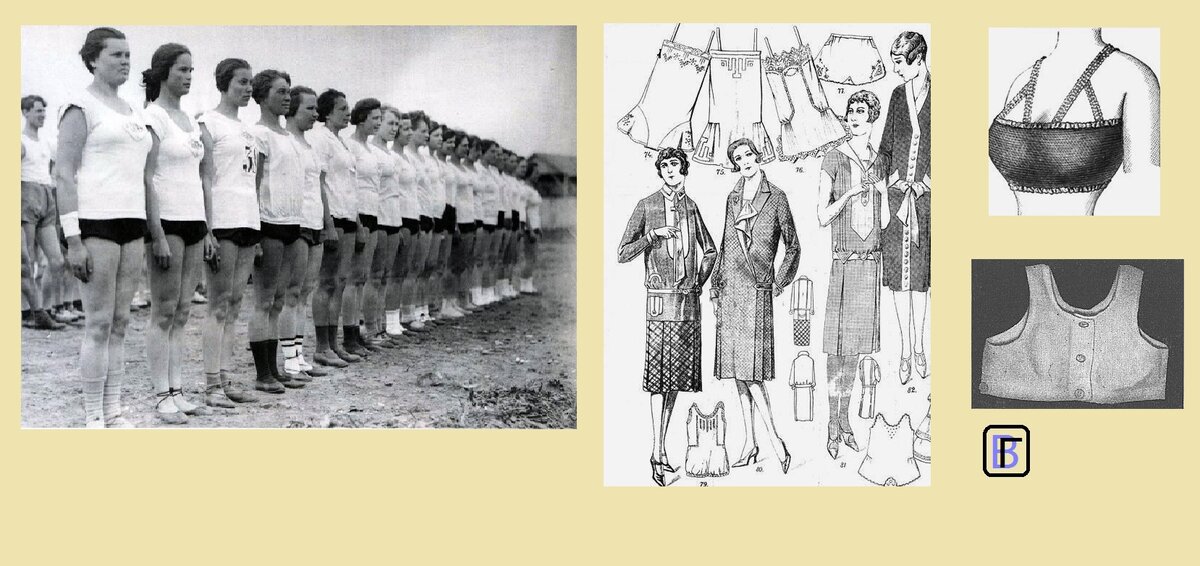 Мода и белье 1920-х годов