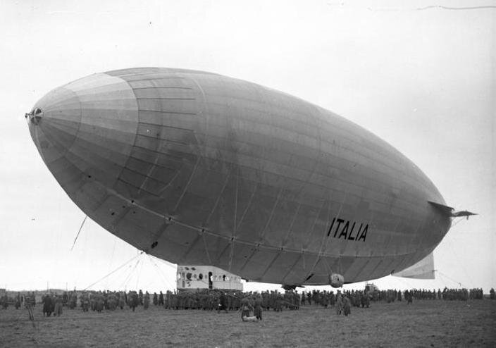 Дирижабль «Италия». Фото: Bundesarchiv, Bild 102-05738 / Georg Pahl / CC-BY-SA 3.0
