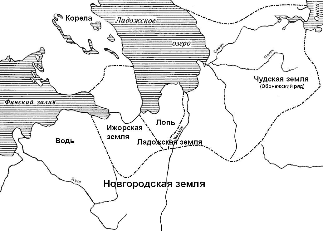 Ингрия в начале XIII века