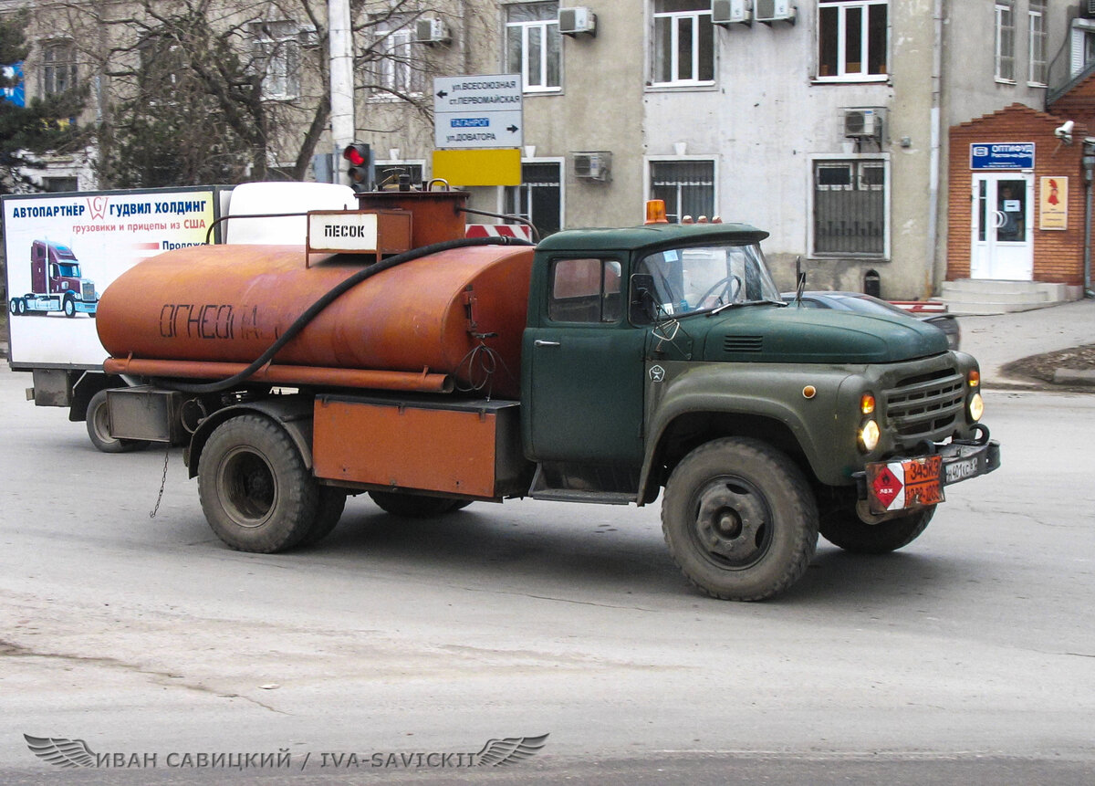 Фото бензовоз зил