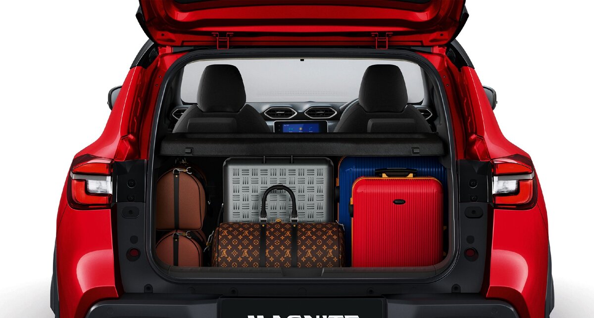 Багажник кроссовера Nissan Magnit, 2021. Фото: nissan-global.com / autowp.ru