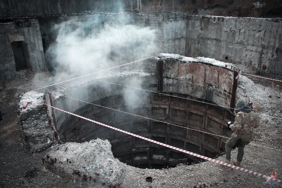 Заброшенная ракетная шахта.